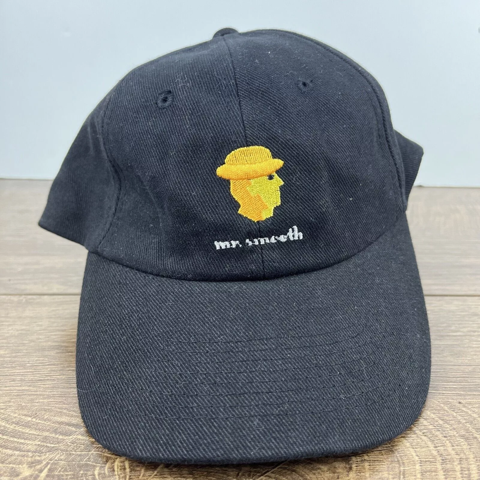 Other Hats Other Mr. Smooth Hat Smooth Black Hat Adjustable Adult Size Hat Bl