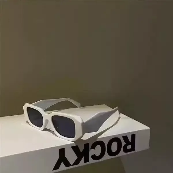 Electric Visual Sunglasses Electric Visual × Jewelry Retro punk sunglasses White
