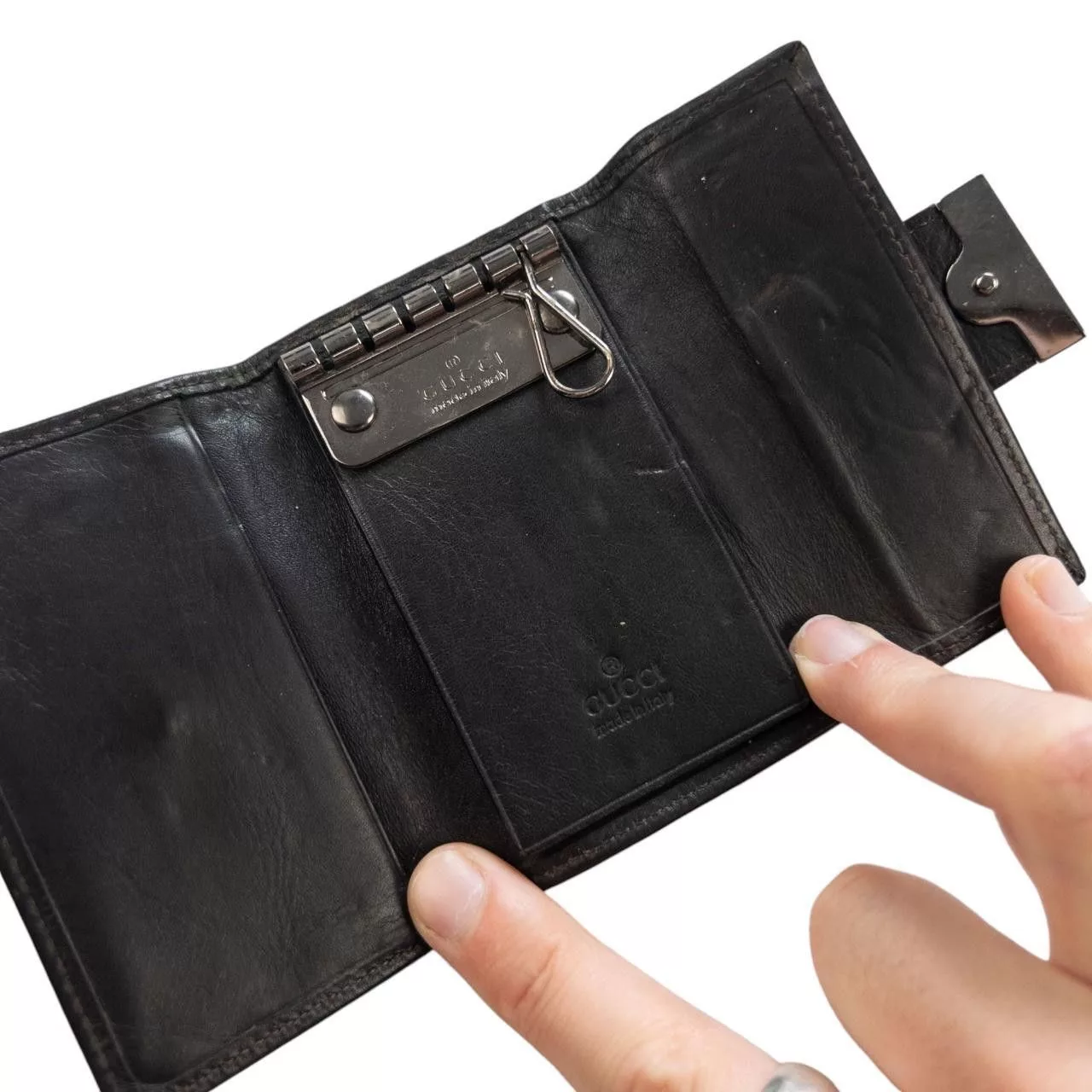 Gucci Wallets Vintage Gucci Key Holder Brown