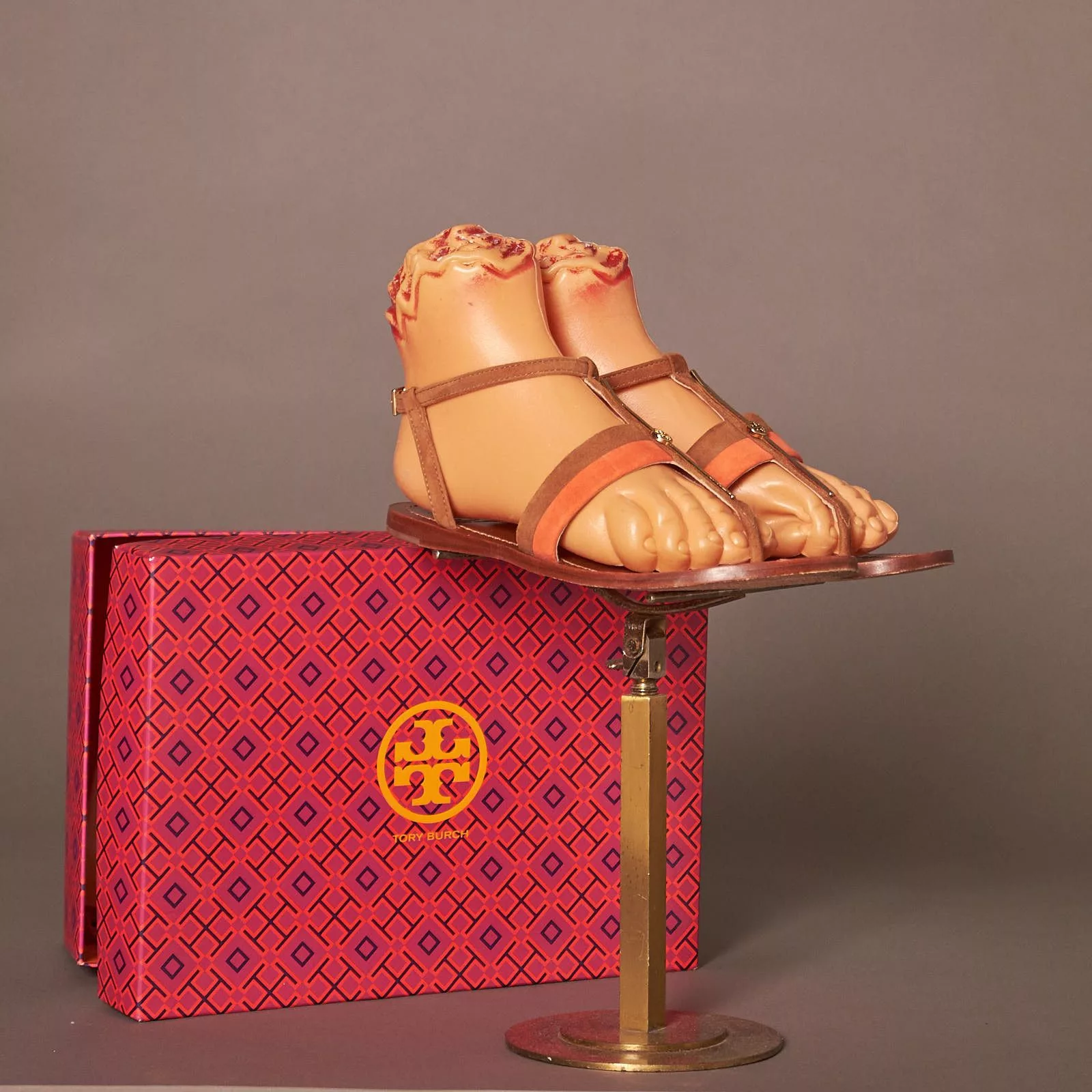 Tory Burch Sandals Tory Burch Suede Leather Sandals Shoes Multi