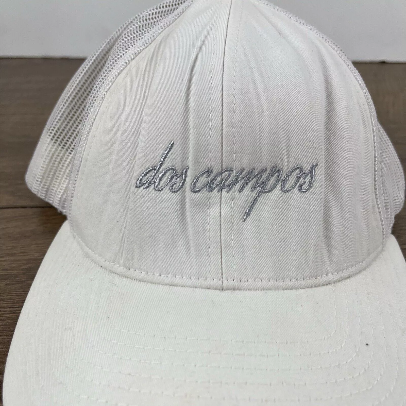 Other Hats Other Dos Campos Hat Dos Campos Snapback Hat White Hat Adjustable