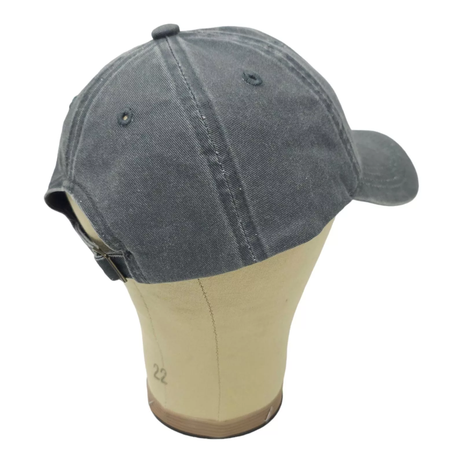 Other Hats Other Mama Bear Embroidered Adjustable Tuck Strap Cap Hat Gray