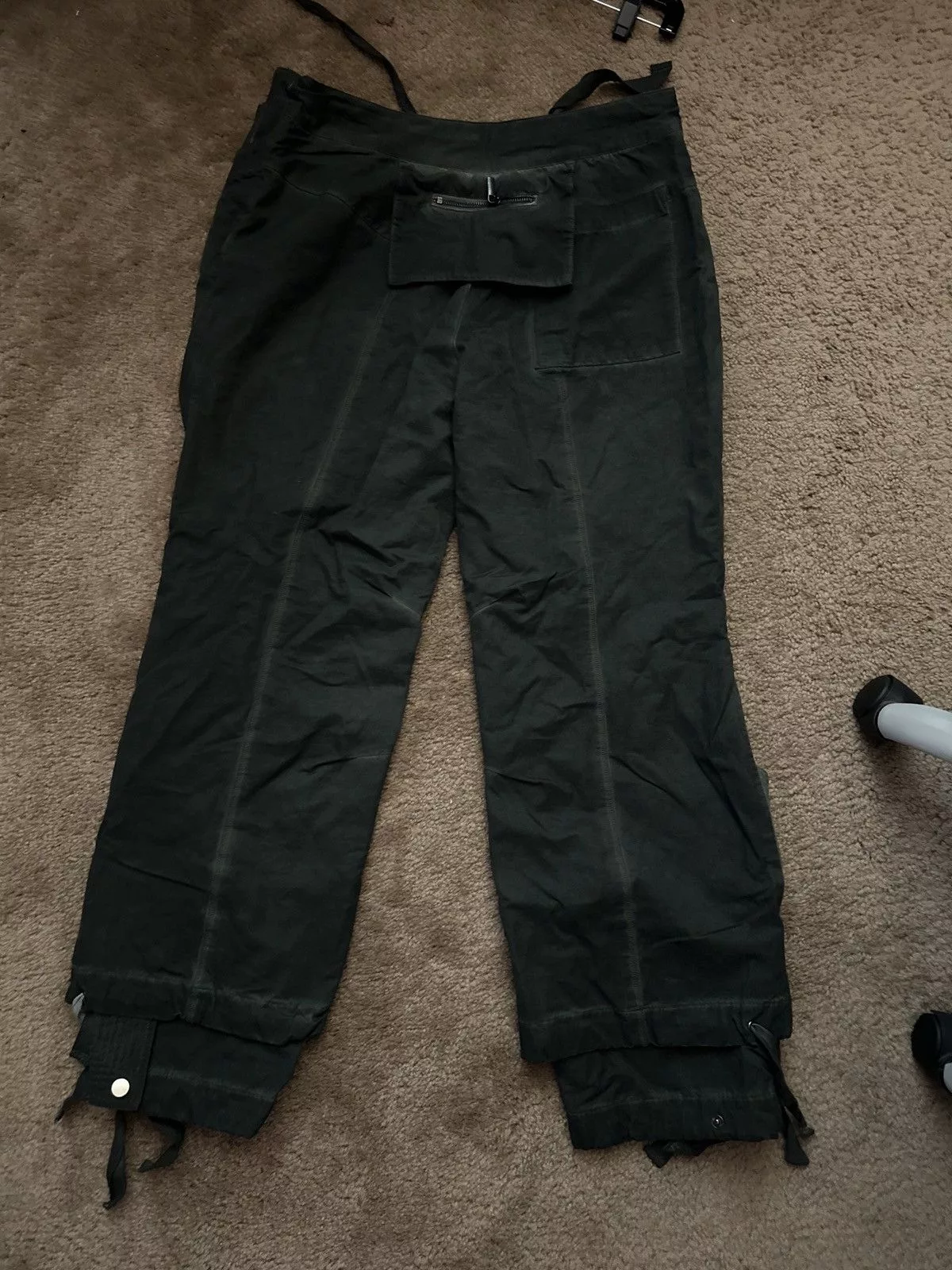 Stoic Casual Pants Stoic ELYTRA DOUBLE LEG TROUSERS - MOSS Gray