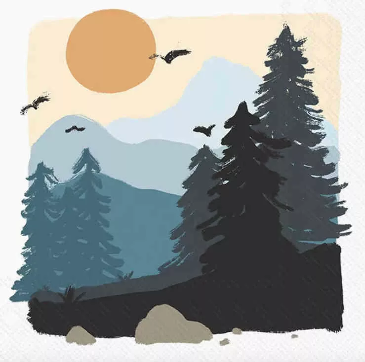 Nature Paper Napkins