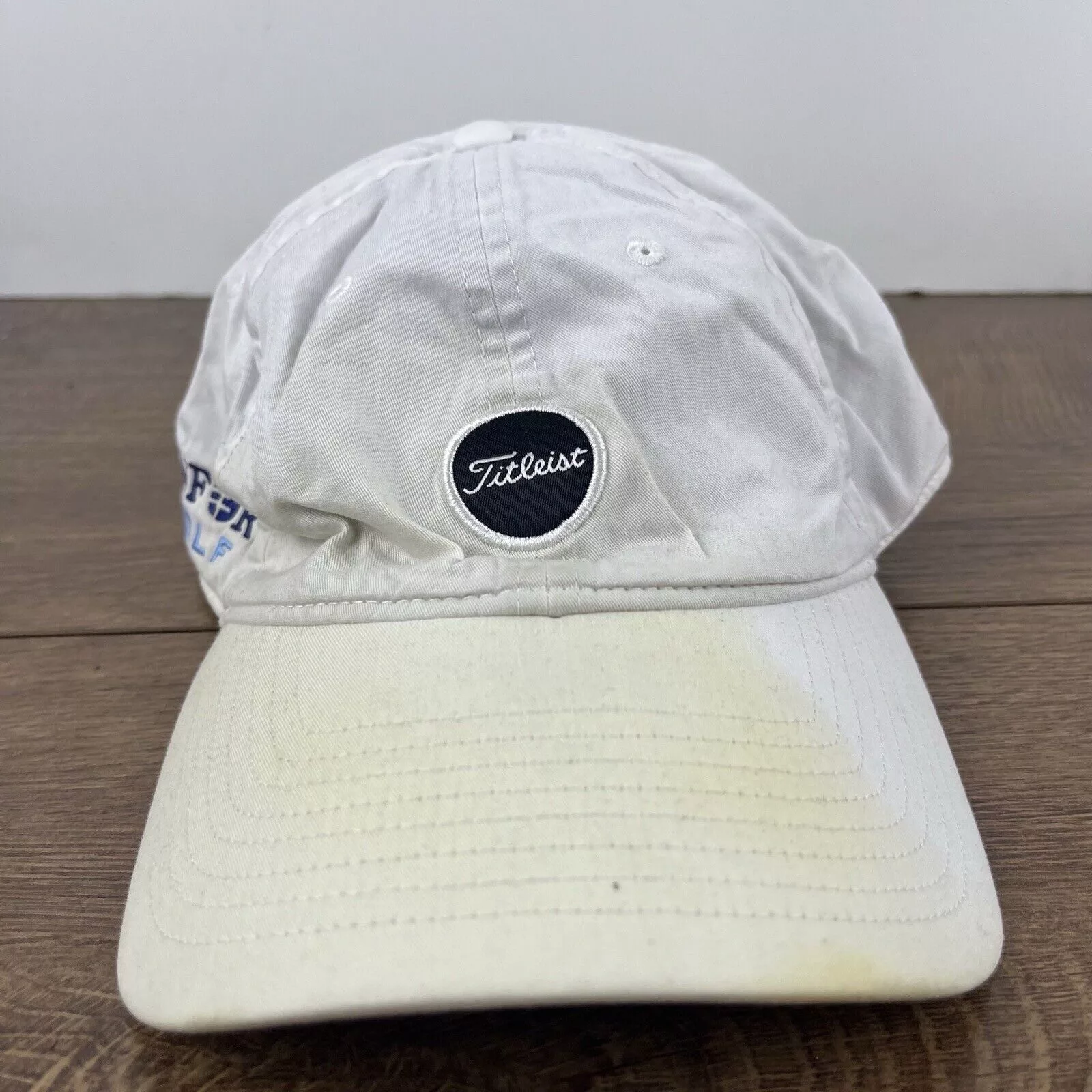 Titleist Hats Titleist Golf Hat Sanford Golf White Adjustable Hat White Ad