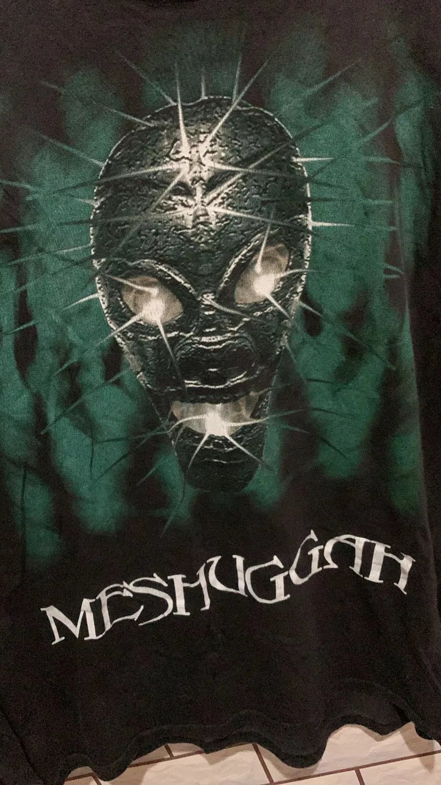 Vintage Long Sleeve T Shirts Vintage Meshuggah 97 Black