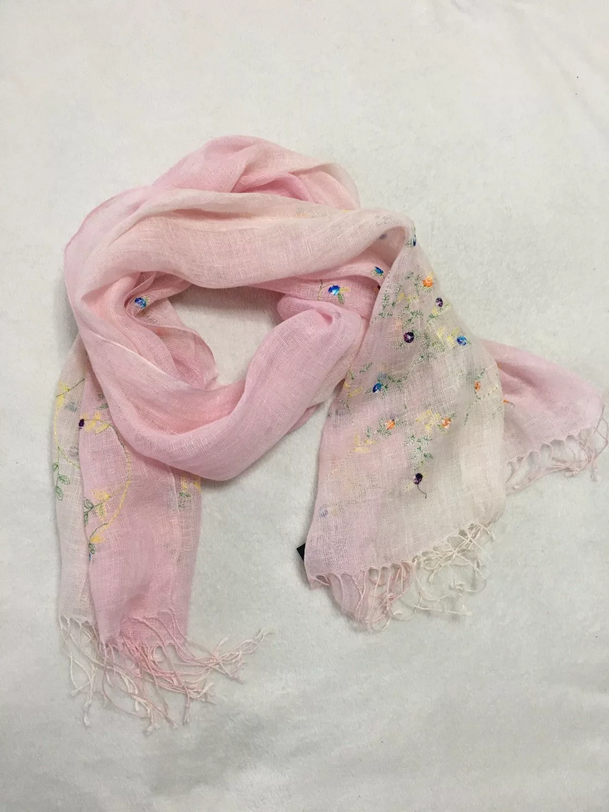 Vintage Scarves Vintage Scarf Pink