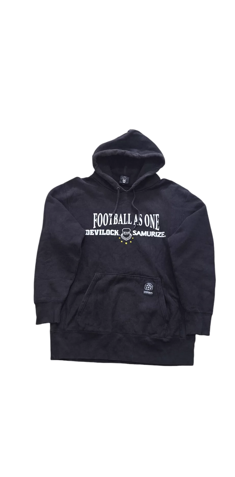 Devilock Sweatshirts Hoodies Devilock × Hysteric Glamour Vintage Devilock × Samurize Football As One Hoodie Black