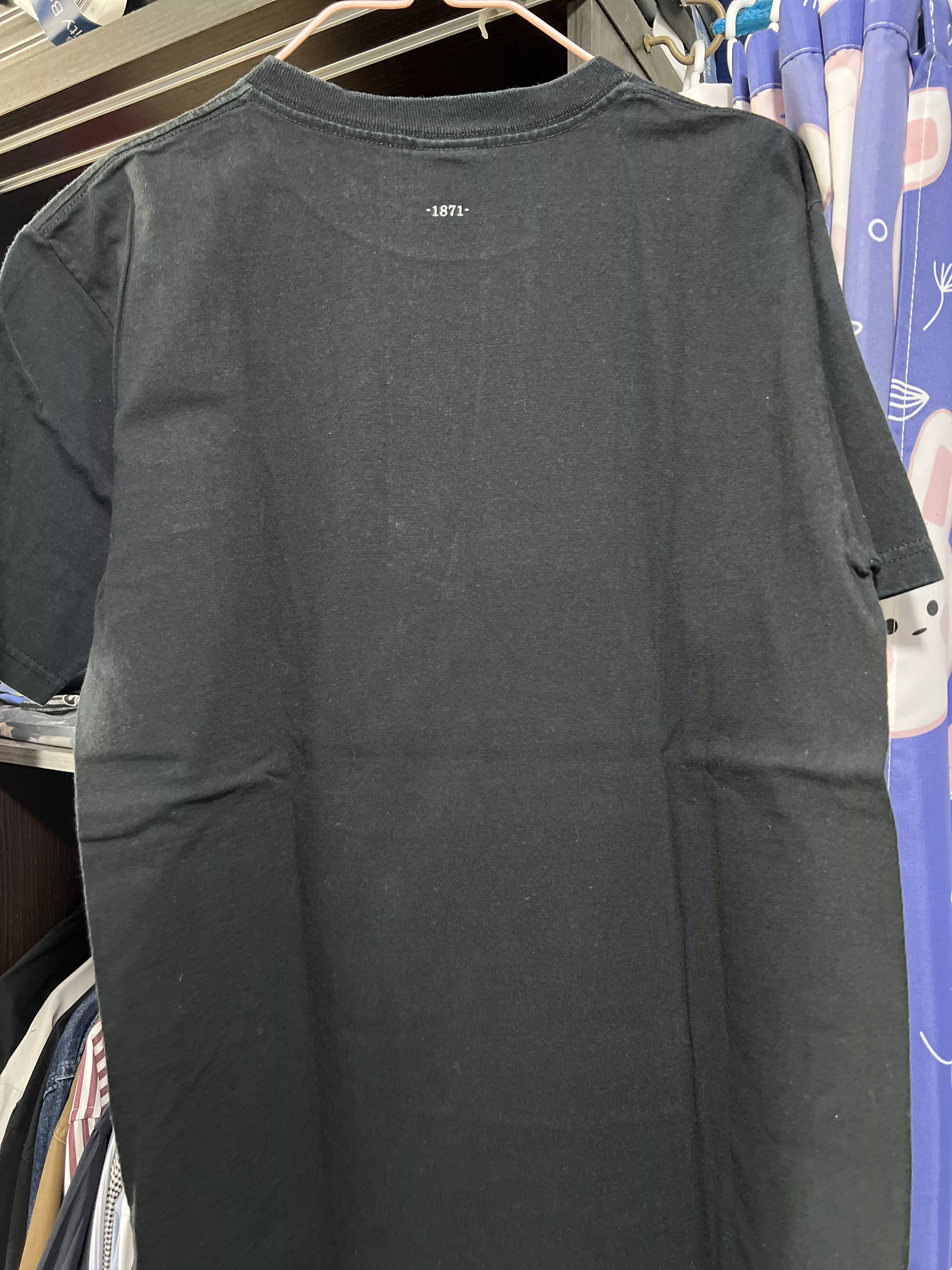 Supreme Short Sleeve T Shirts Supreme 1871 Tee Black