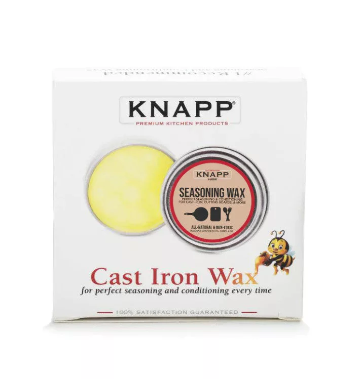 Cast Iron Wax For Perfect Seasoning