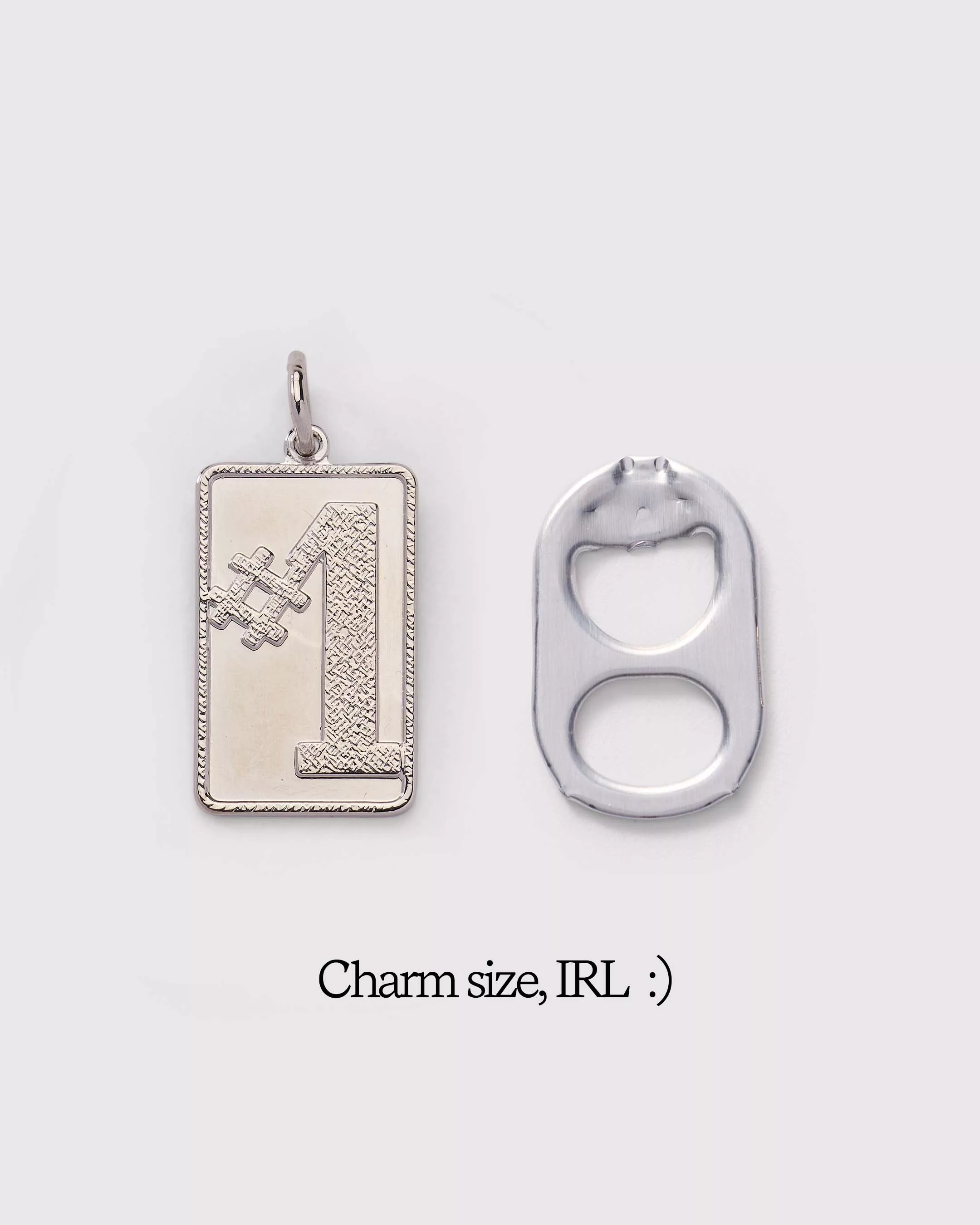 #1 Rectangular Charm