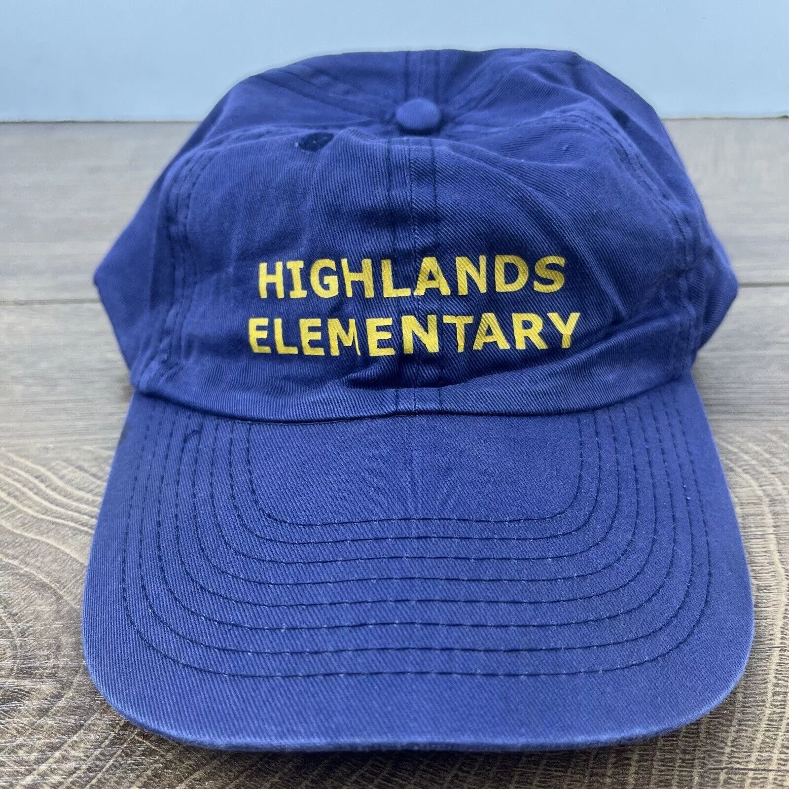 Other Hats Other Highlands Elementary Snapback Hat Blue Adjustable Hat Blue A