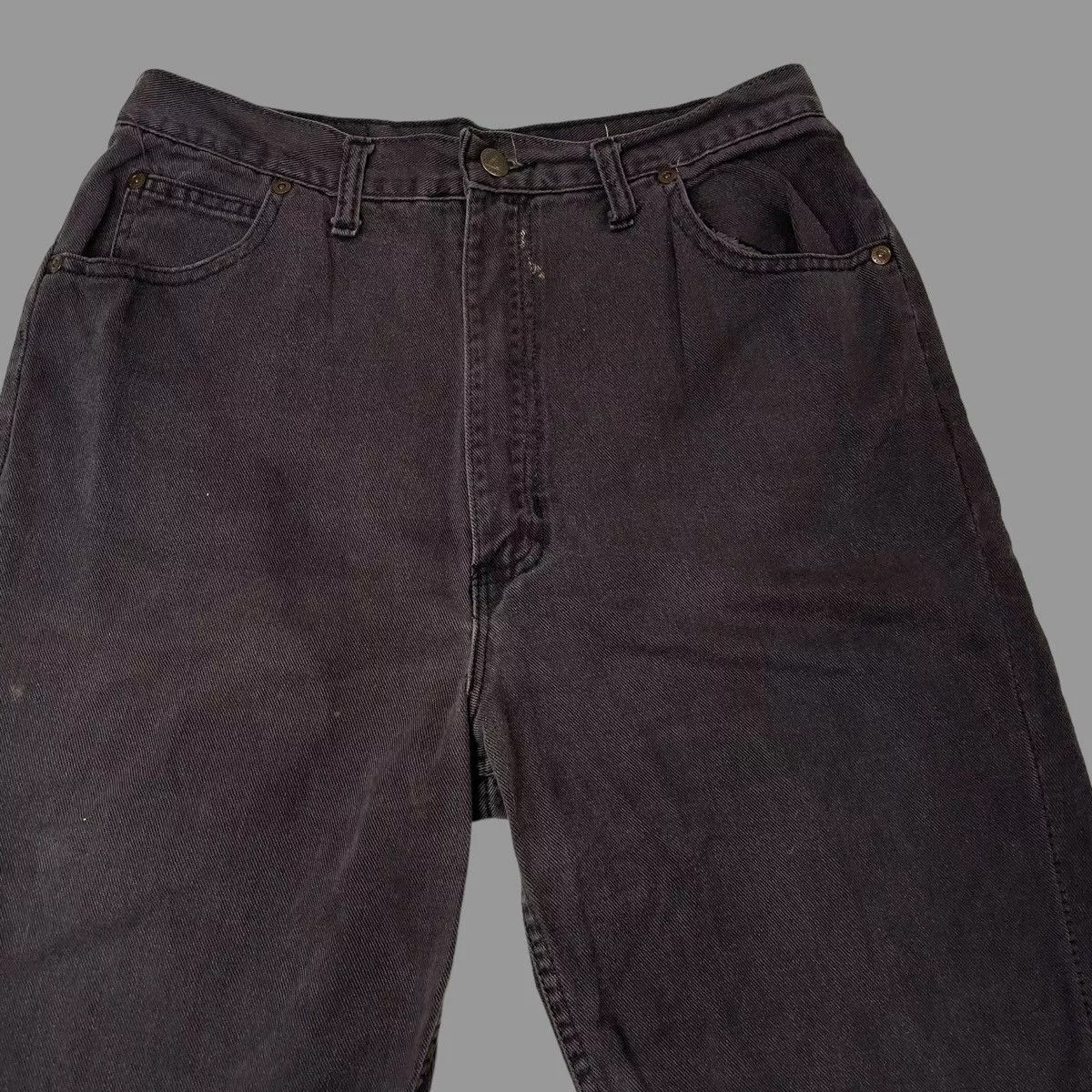 Vintage Shorts Vintage 90s black denim shorts