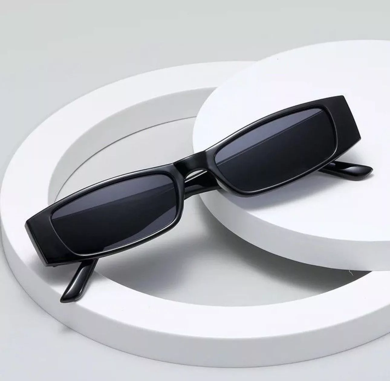 Electric Visual Sunglasses Electric Visual × Vintage Vintage Small Rectangle Sunglasses Black Streetwear