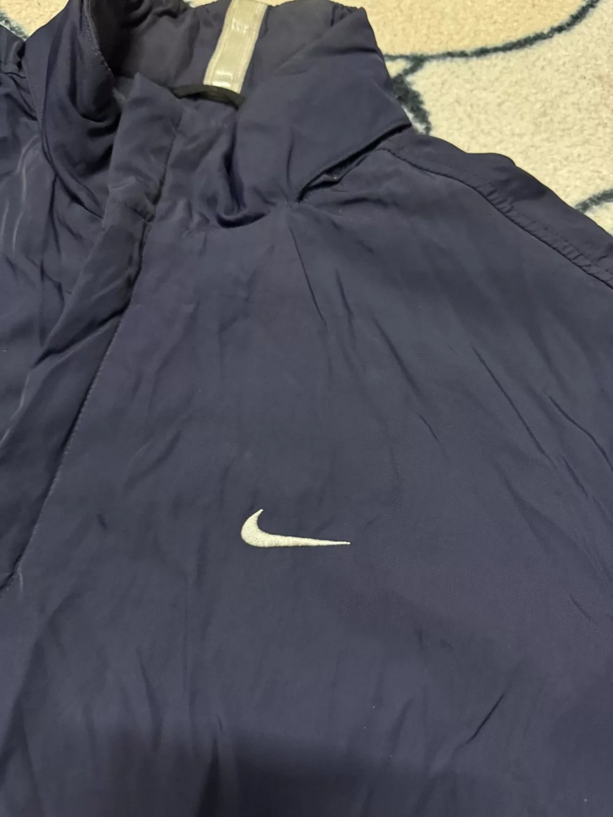 Nike Light Jackets Nike × Vintage VINTAGE MINI SWOOSH NIKE JACKET Blue