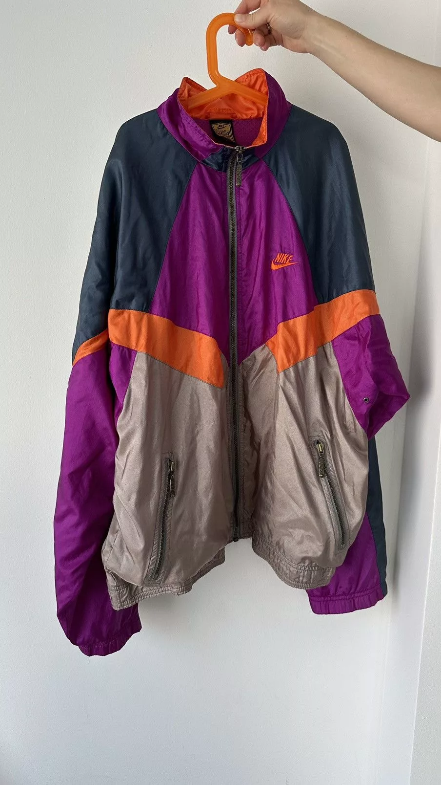 Nike Vests Nike × Vintage Windbreaker Nike Premier 80’s Black