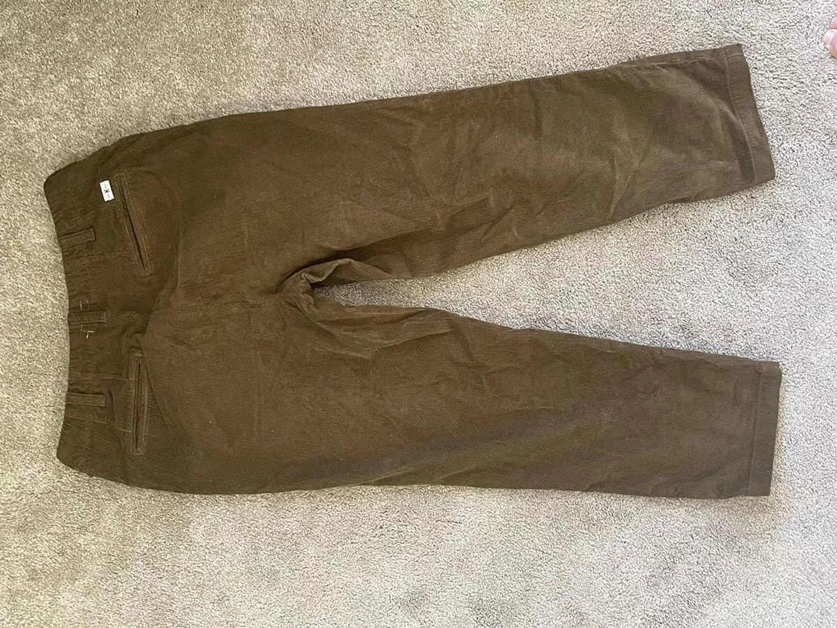 Knickerbocker Mfg Co Casual Pants Knickerbocker Mfg Co knickerbocker flat front tapered brown corduroy pants