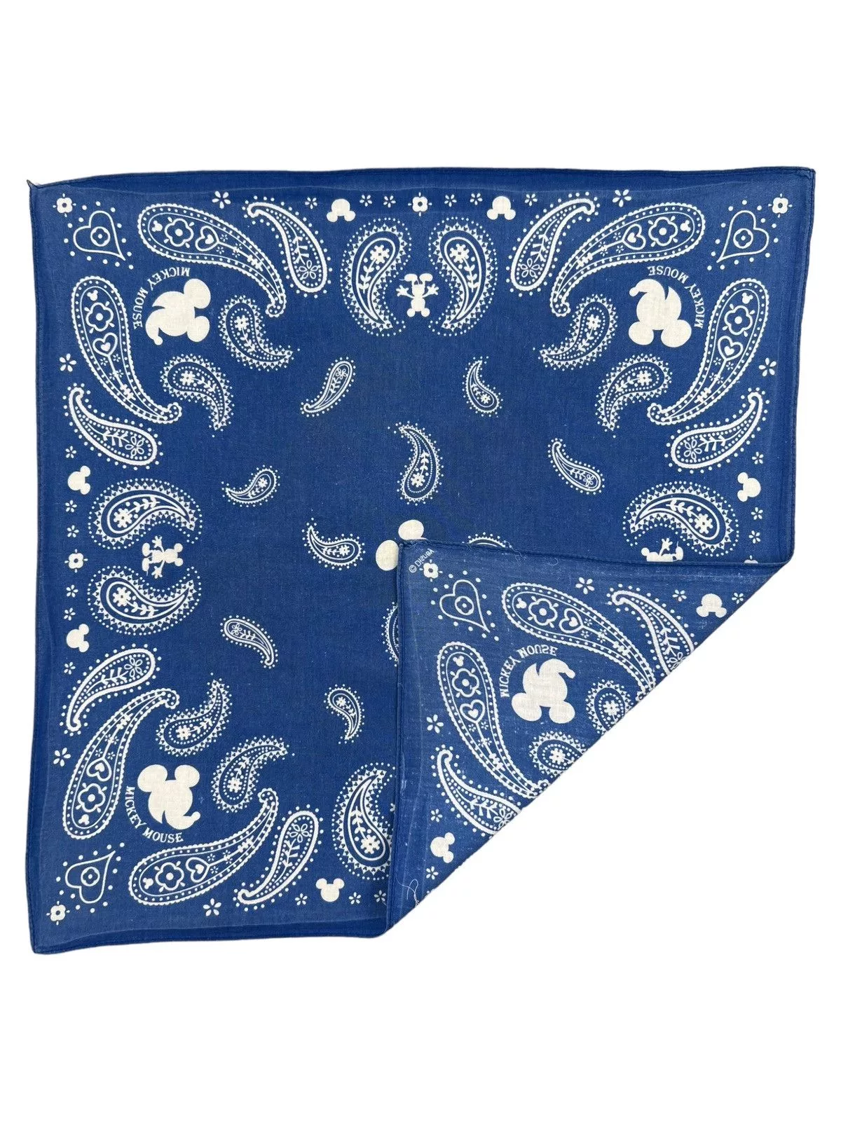 Disney Ties Pocketsquares Disney × Mickey Mouse Mickey Mouse Handkerchief Neckerchief Bandana Pocketsquare Multi