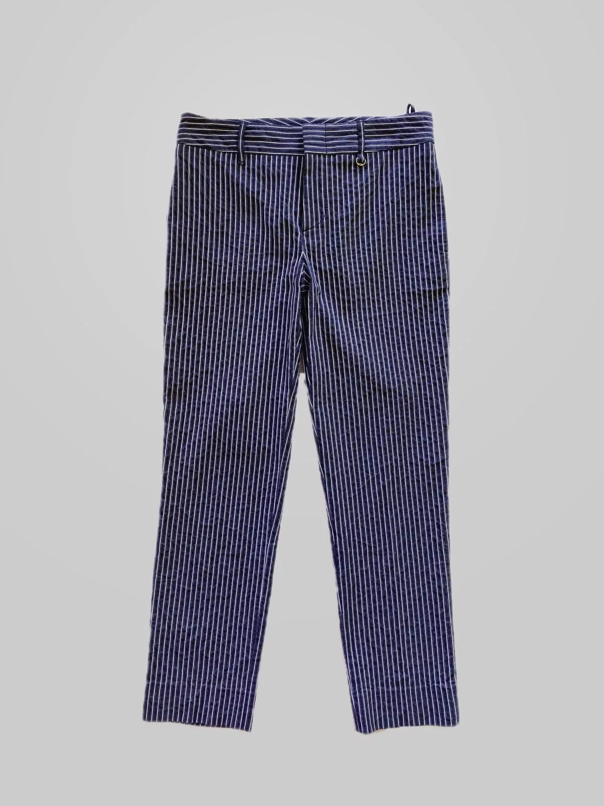 Gucci Pants SS2009 Gucci Striped Pants Blue