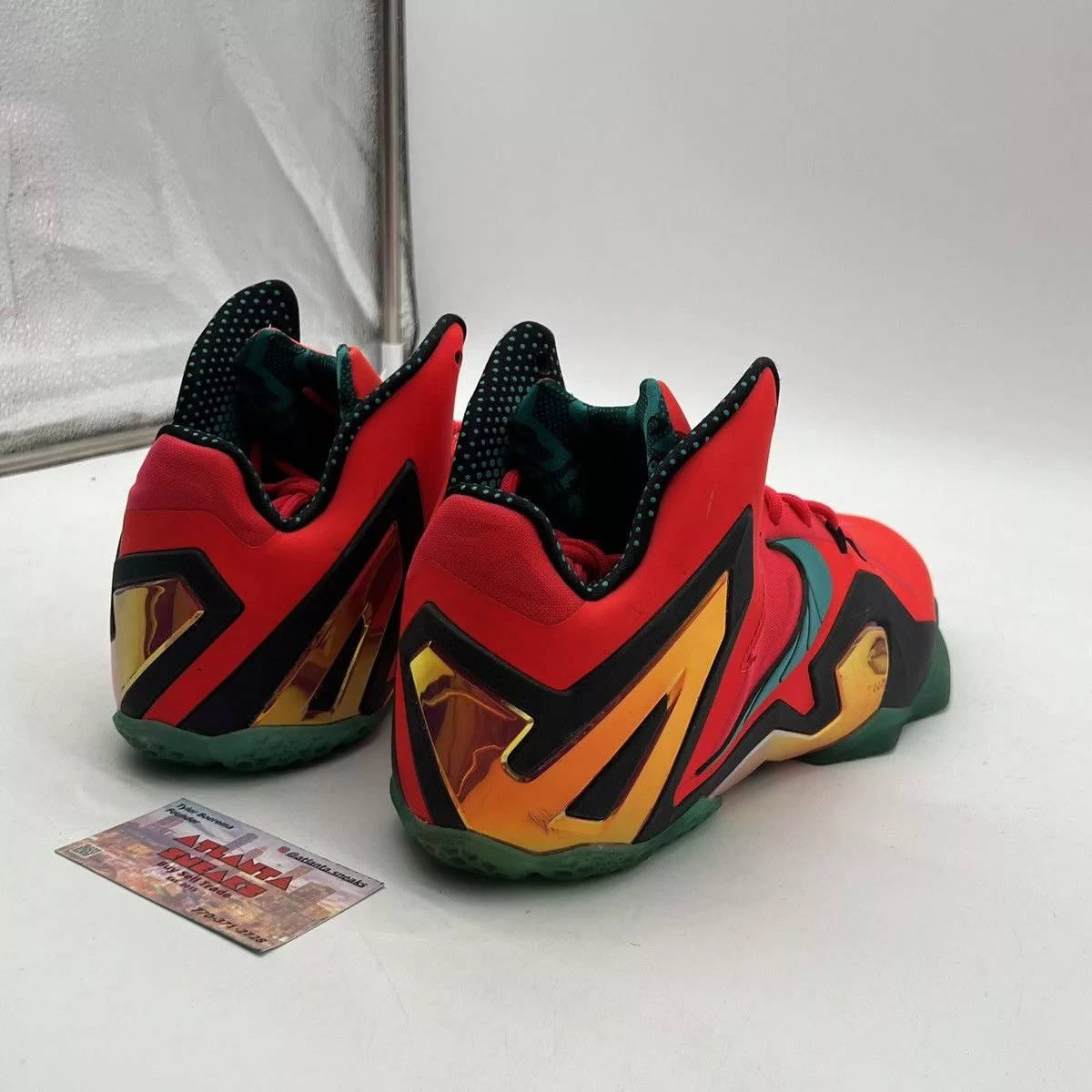 Nike Hi Top Sneakers Nike Lebron 11 hero pack Red