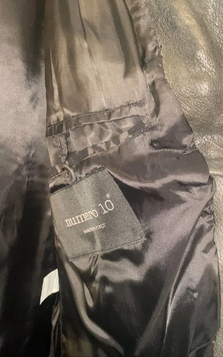 numero 10 Leather Jackets Numero 10 leather jacket Gray