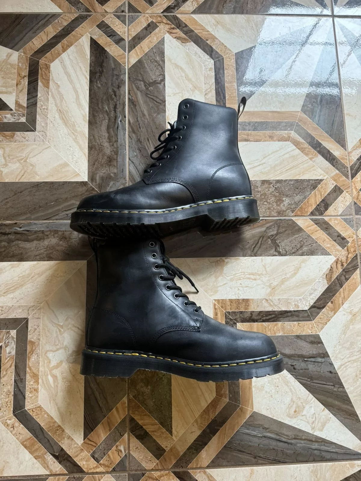 Vintage Boots Vintage Doc Marten men’s combat boot Black