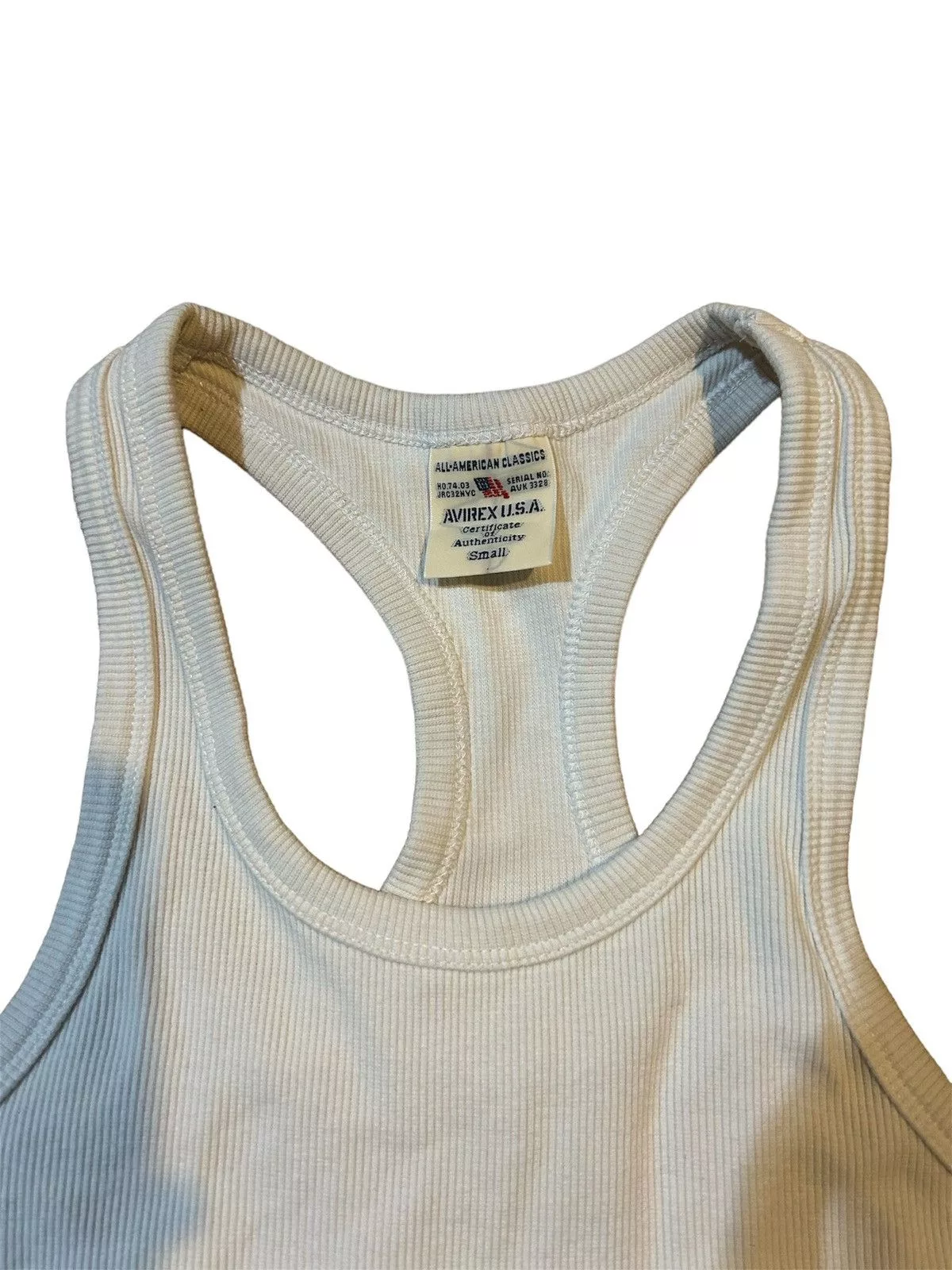 Avirex Tank Tops Avirex tank top White