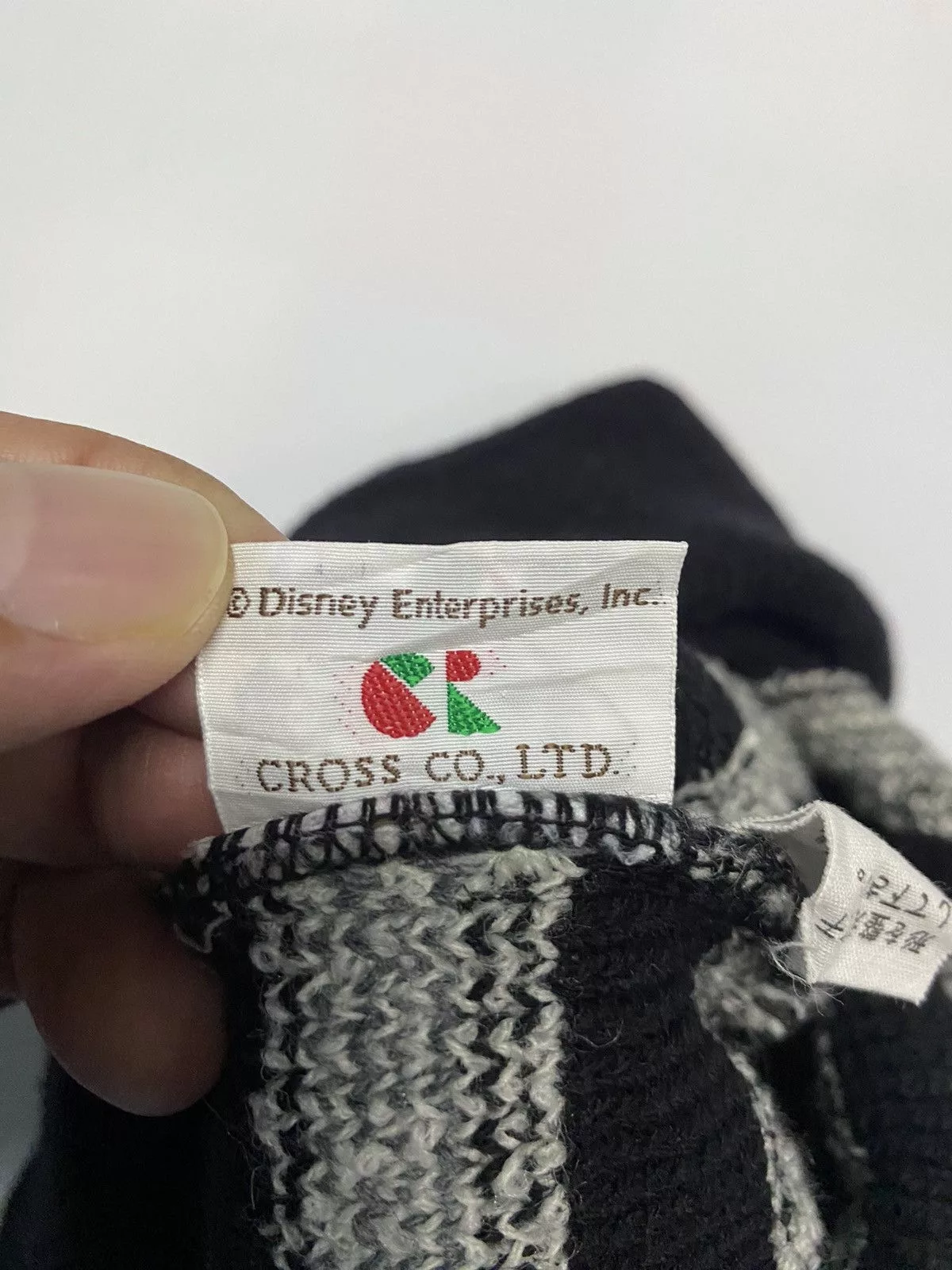 Cartoon Network Hats Cartoon Network × Mickey Mouse × Vintage Mickey Mouse Embroidery Beanie Hat Black