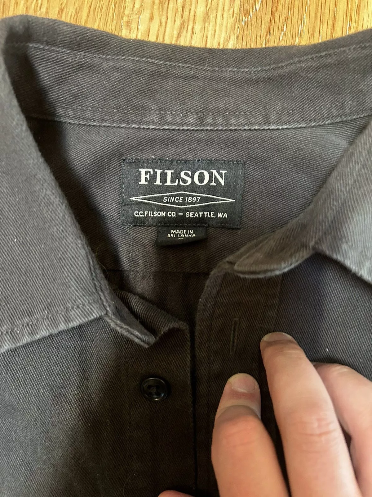 Filson Shirts Button Ups Filson button down Gray