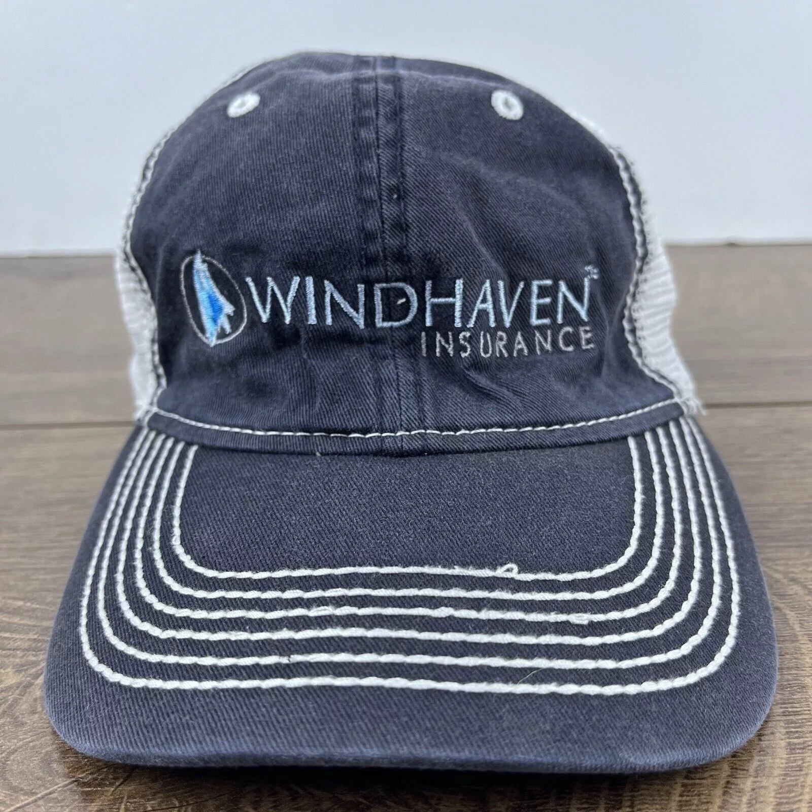 Other Hats Other Windhaven Insurance Hat Wind Haven Blue Adjustable Hat Blue