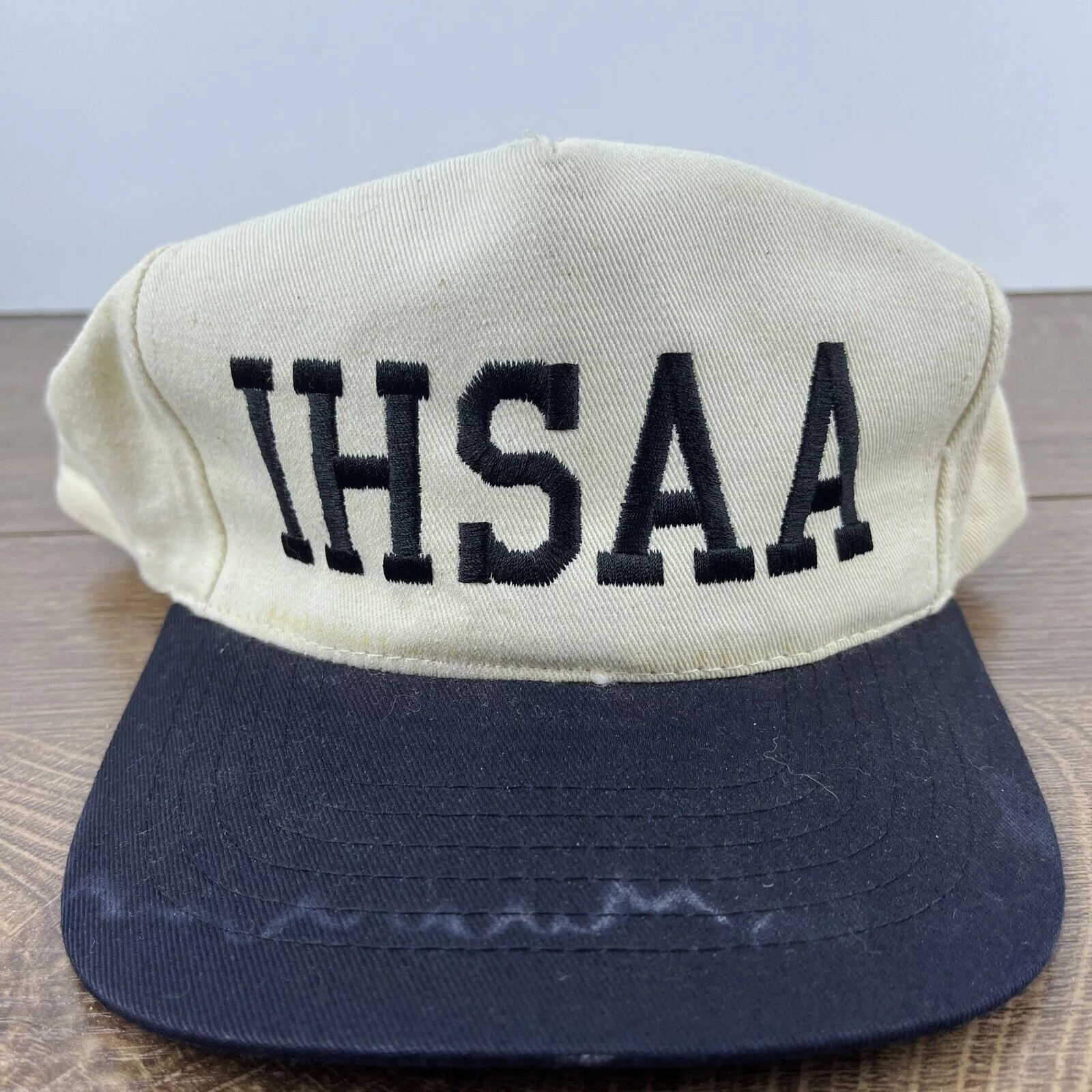 Other Hats Other Vintage IHSAA Hat White Hat Adjustable Snapback Indiana High