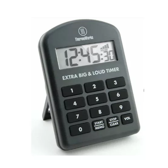 Big & Loud Timer Charcoal