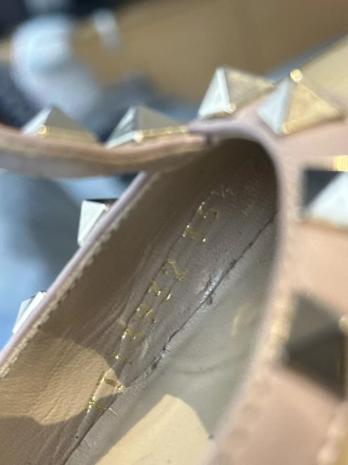 Valentino Heels Valentino studs heel Beige