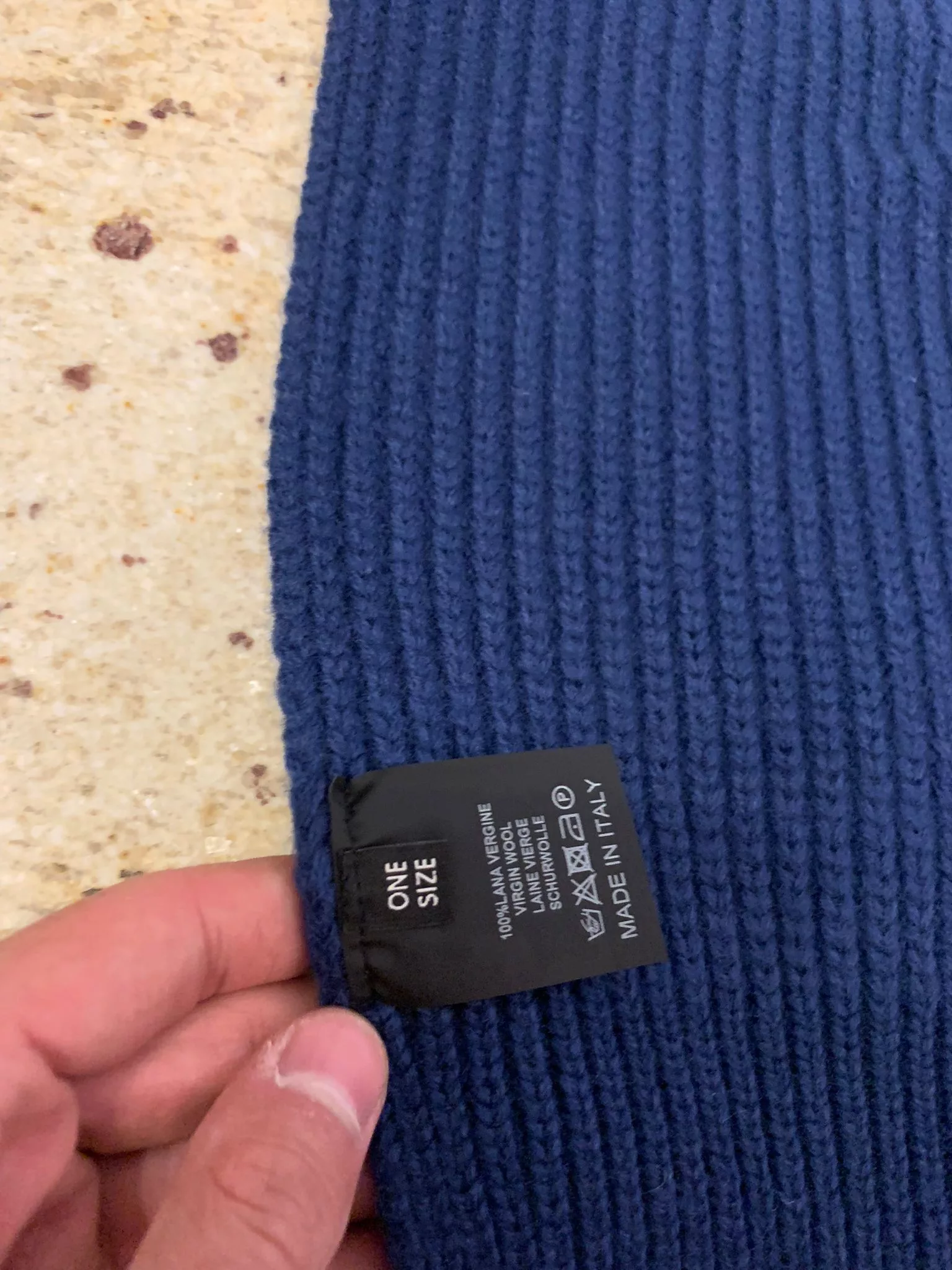 Raf Simons Periodicals Raf Simons TO Turtleneck Single Panel With Patches Blue