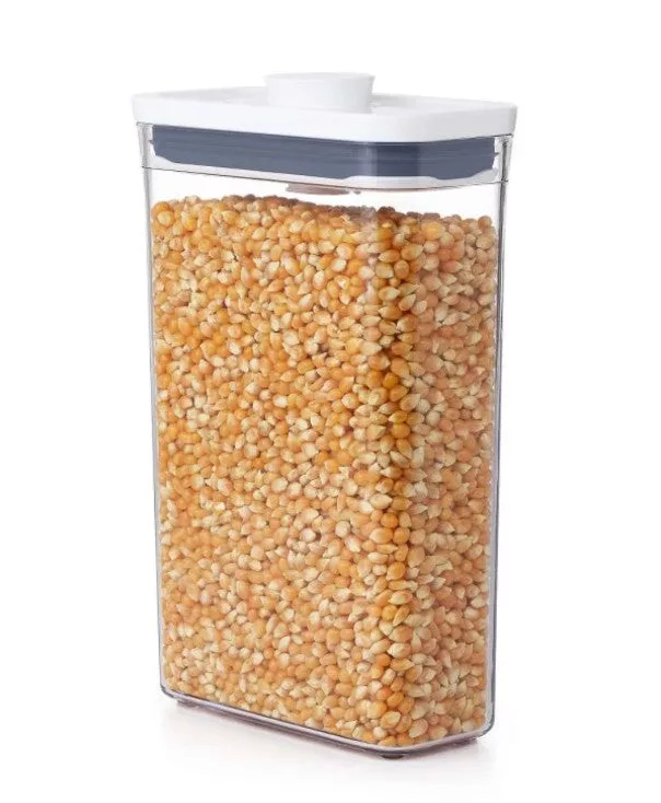 Slim Rectangle Medium 1.9 QT Pop Container