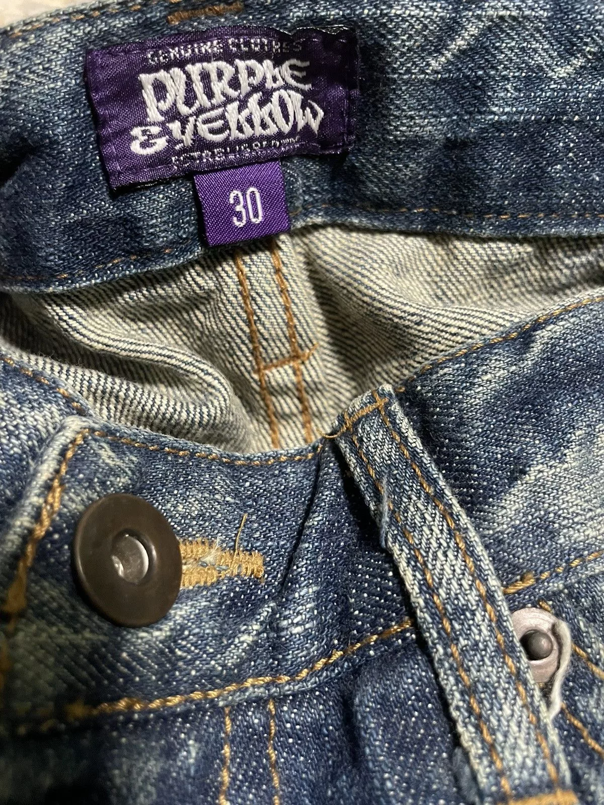 Designer Denim Designer × If Six Was Nine × Japanese Brand Patchwork x Painter x Denim Blue