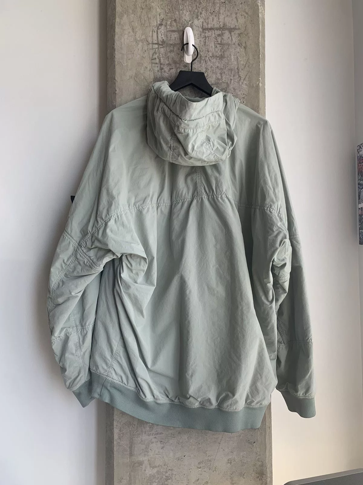 Stone Island Light Jackets Stone Island Anorak Jacket Green