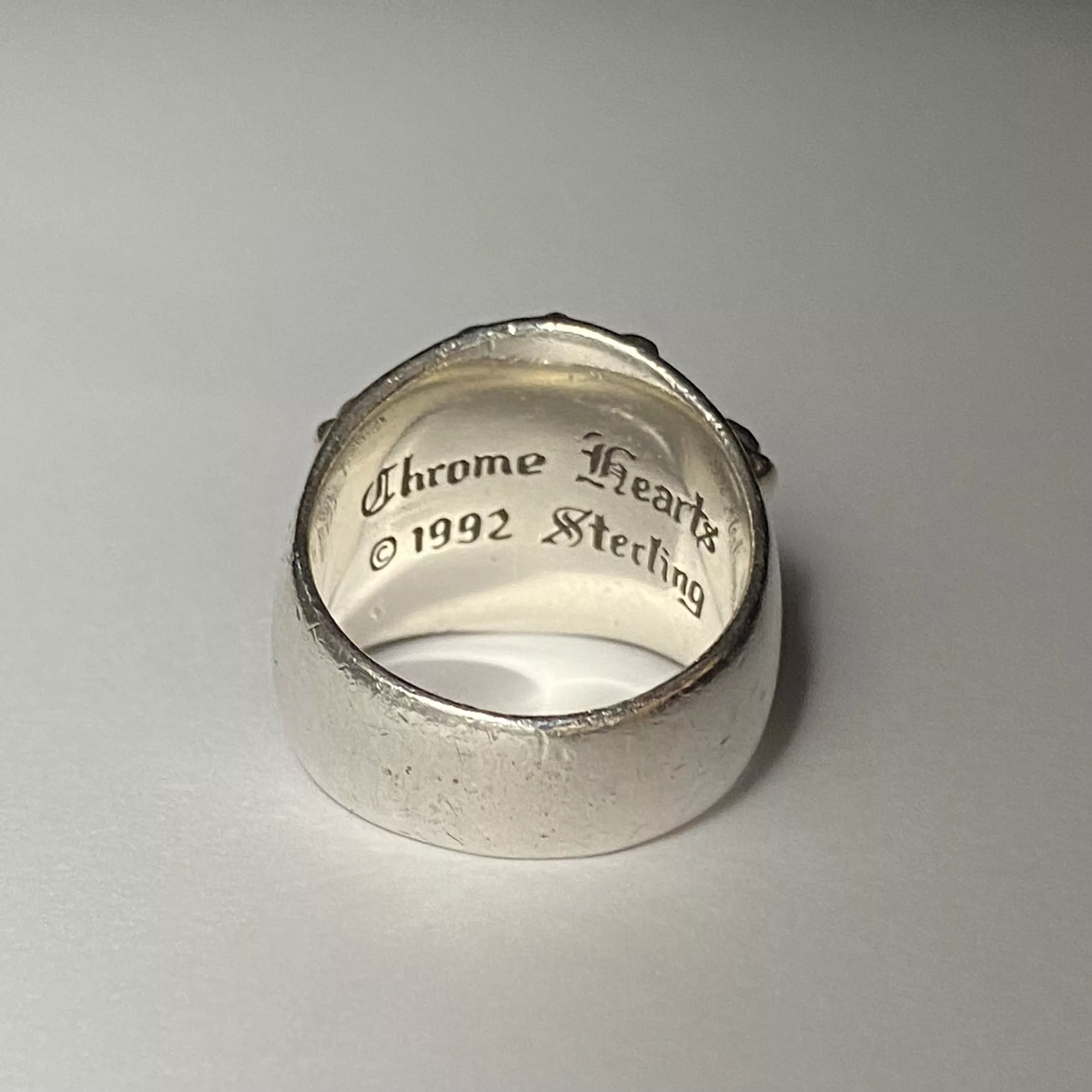 Chrome Hearts Jewelry Watches Chrome Hearts Keeper ring size 10 Silver