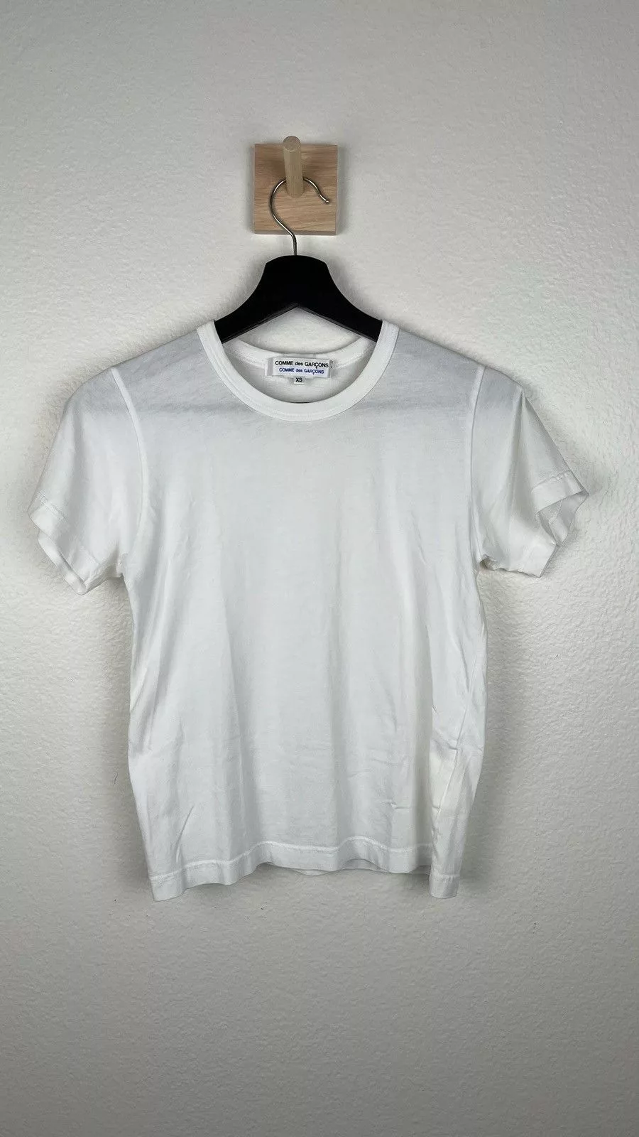 Comme des Garcons Short Sleeve T Shirts Comme des Garcons Come des Garçons White Petite T-Shirt