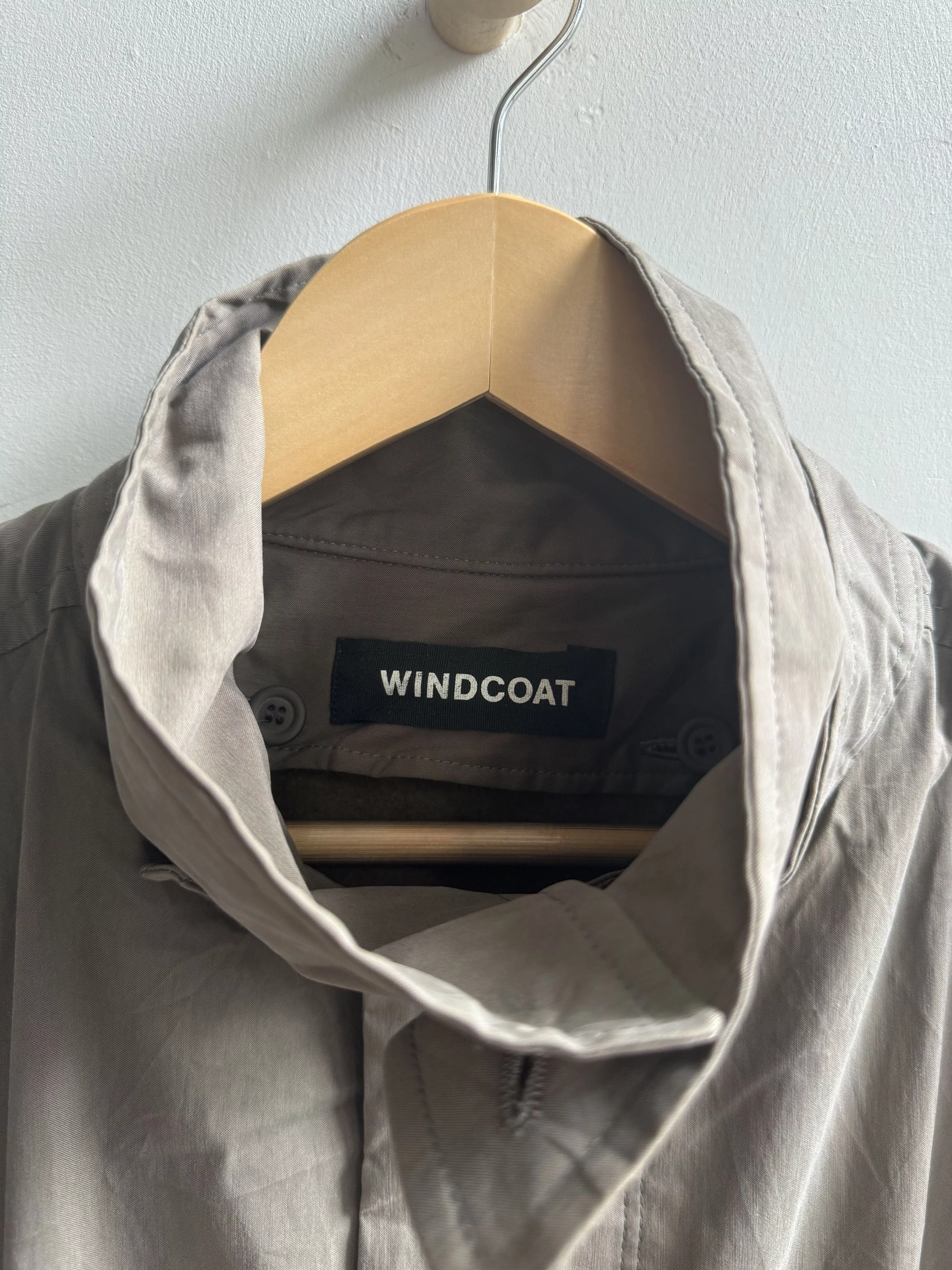Issey Miyake Raincoats Issey Miyake Wind Coat Gray