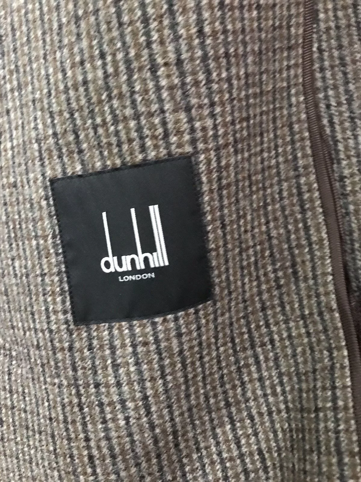Alfred Dunhill Heavy Coats Alfred Dunhill Double Face Wool Coat Brown