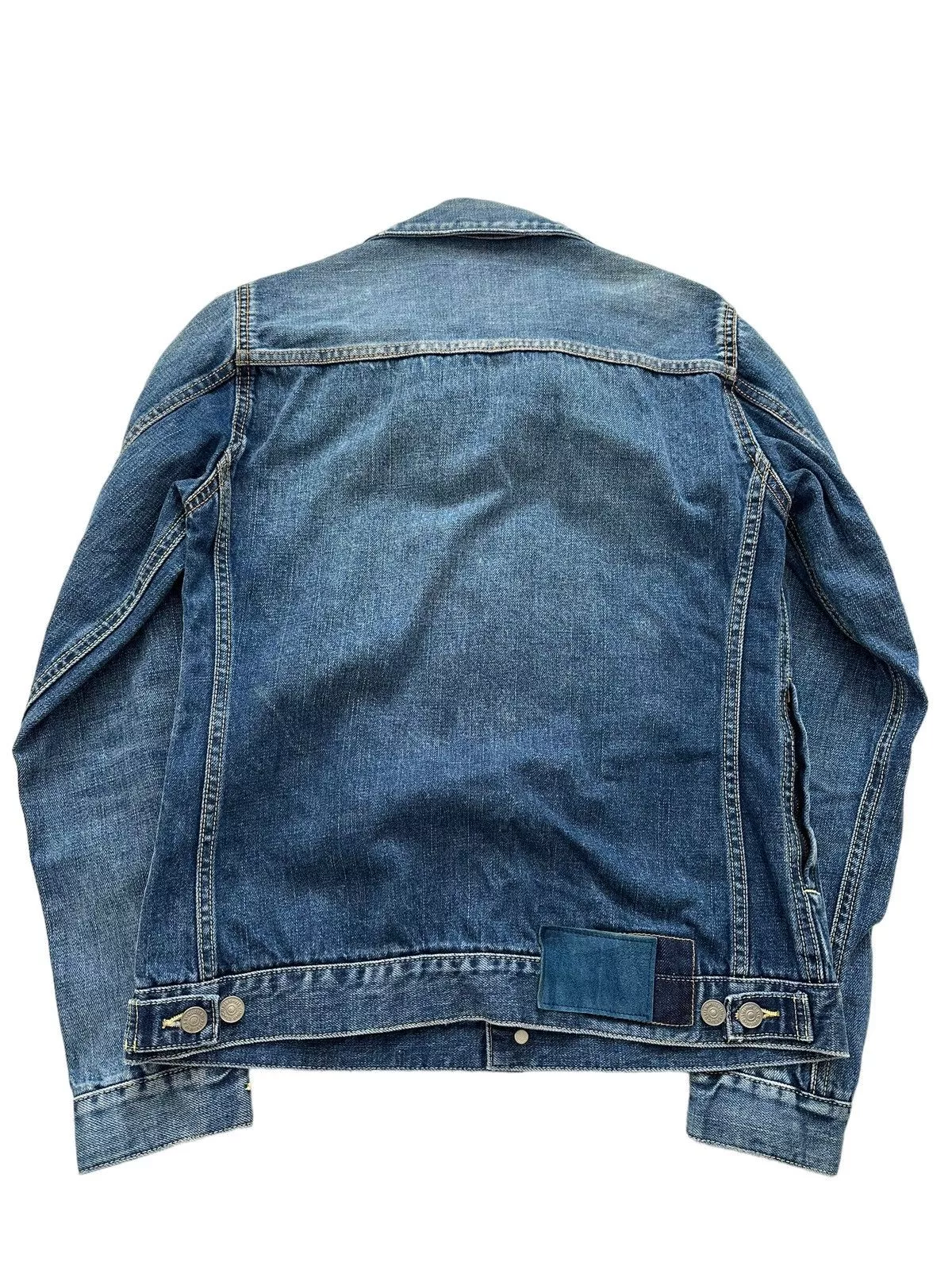 Visvim Denim Jackets Visvim Sz2 16SS SS 101 Damaged Indigo Jacket Blue