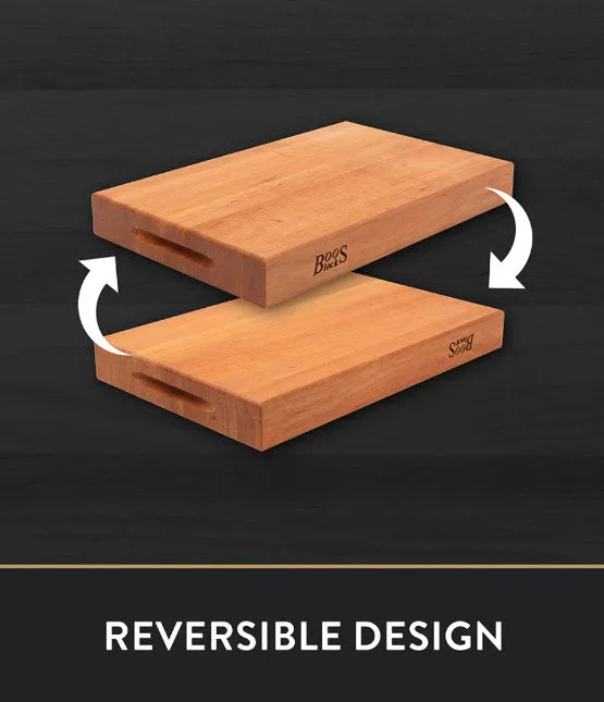18x12x2.25" Cherry Cutting Board