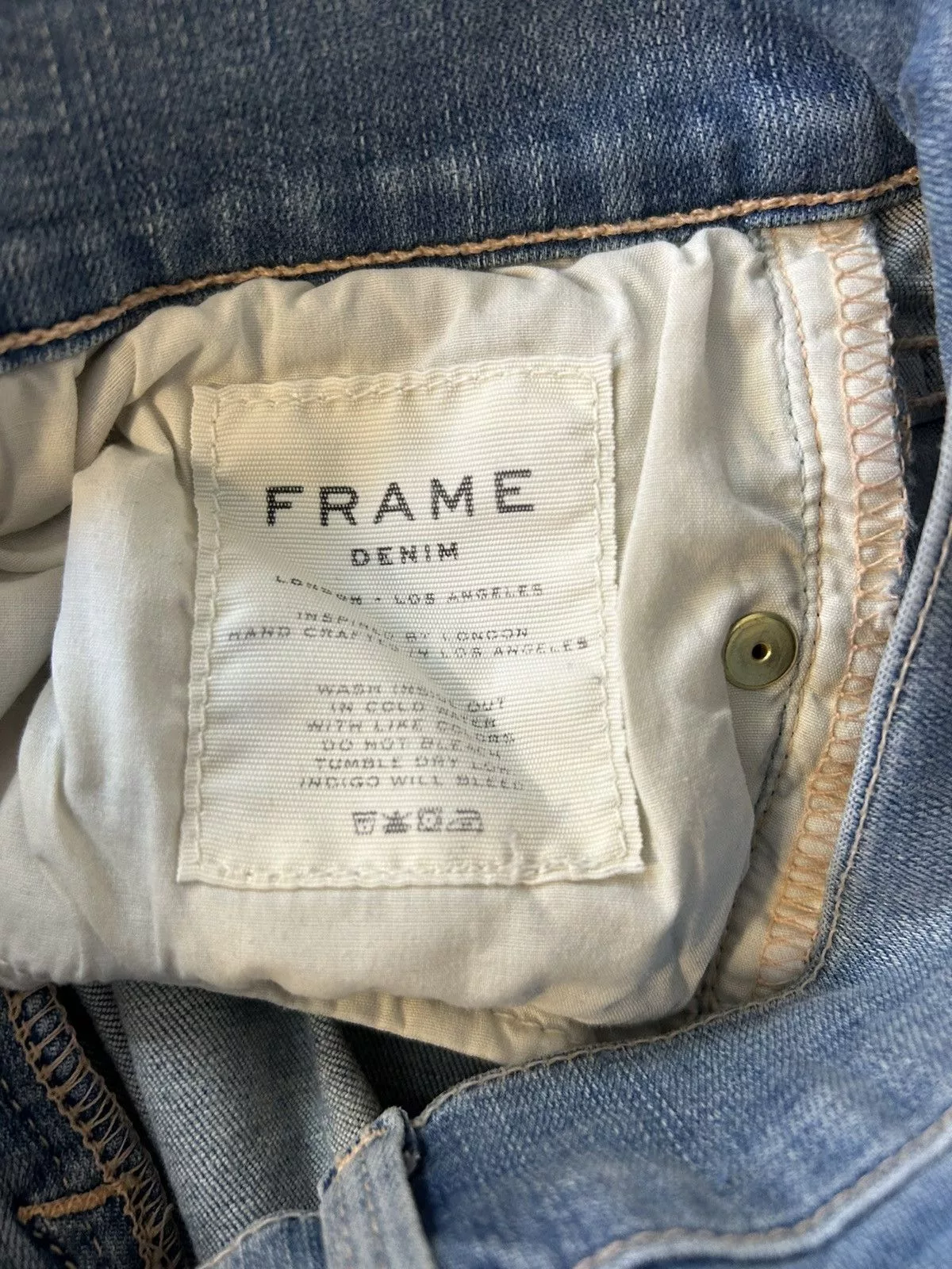 Frame Jeans frame le skinny de jeanne Blue