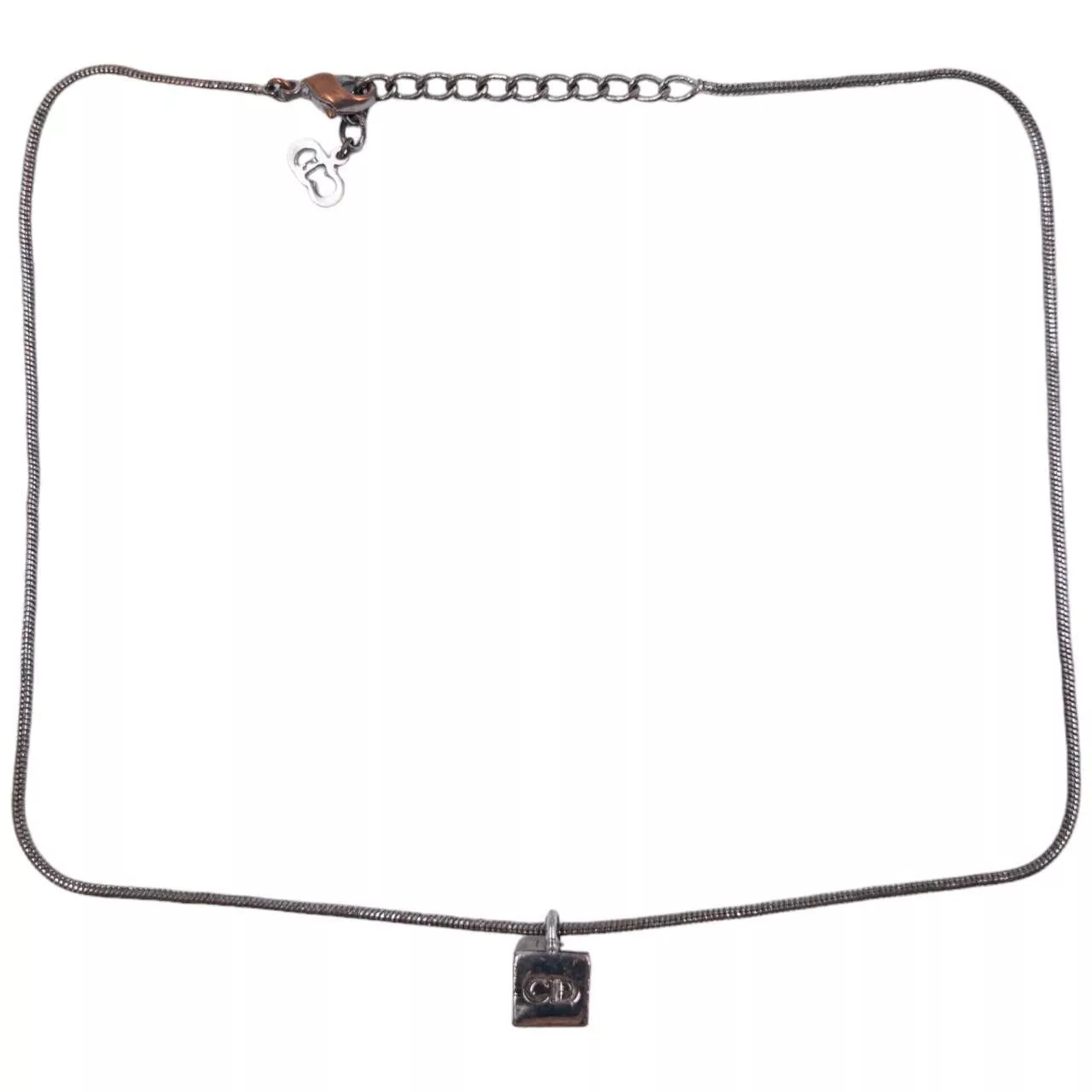 Dior Necklaces Vintage Dior Charm Necklace Silver