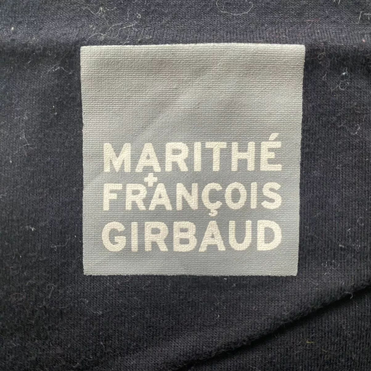 Marithe + Francois Girbaud Short Sleeve T Shirts Marithe + Francois Girbaud Girbaud Tshirt Black