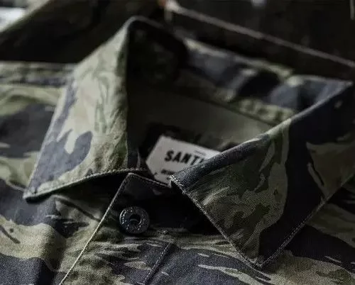 Designer Vests Designer × Vintage full pattern tiger camo multi function vest Streetwear