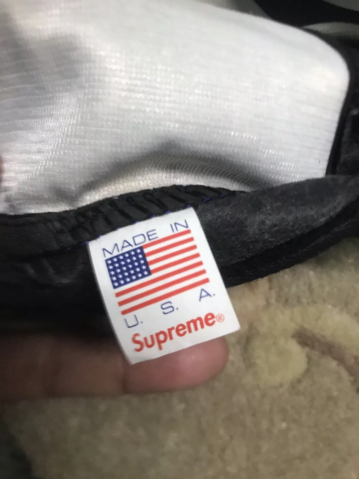 Supreme Supreme Supreme hate 5 Panel Rare Blue Streetwear