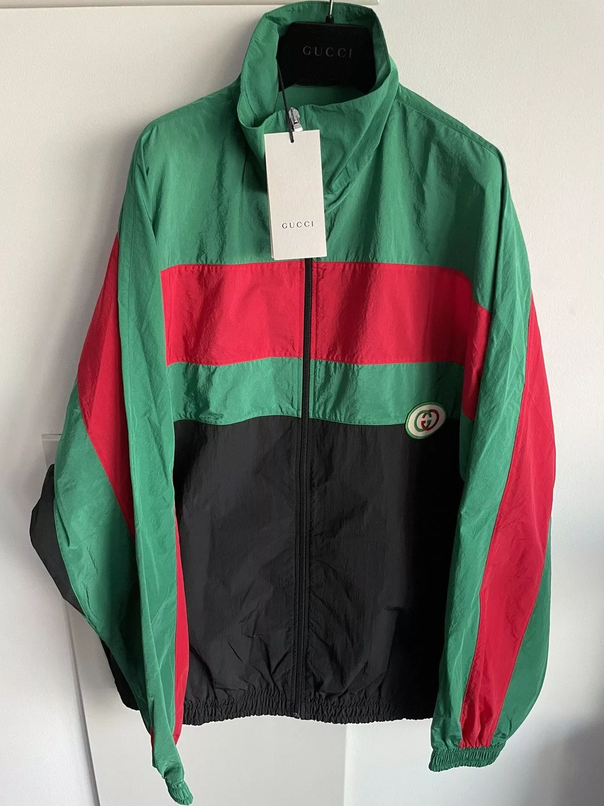 Gucci Bombers Gucci Sold out Brand NEW Runway Technical GG Logo Bomber Jacket Green