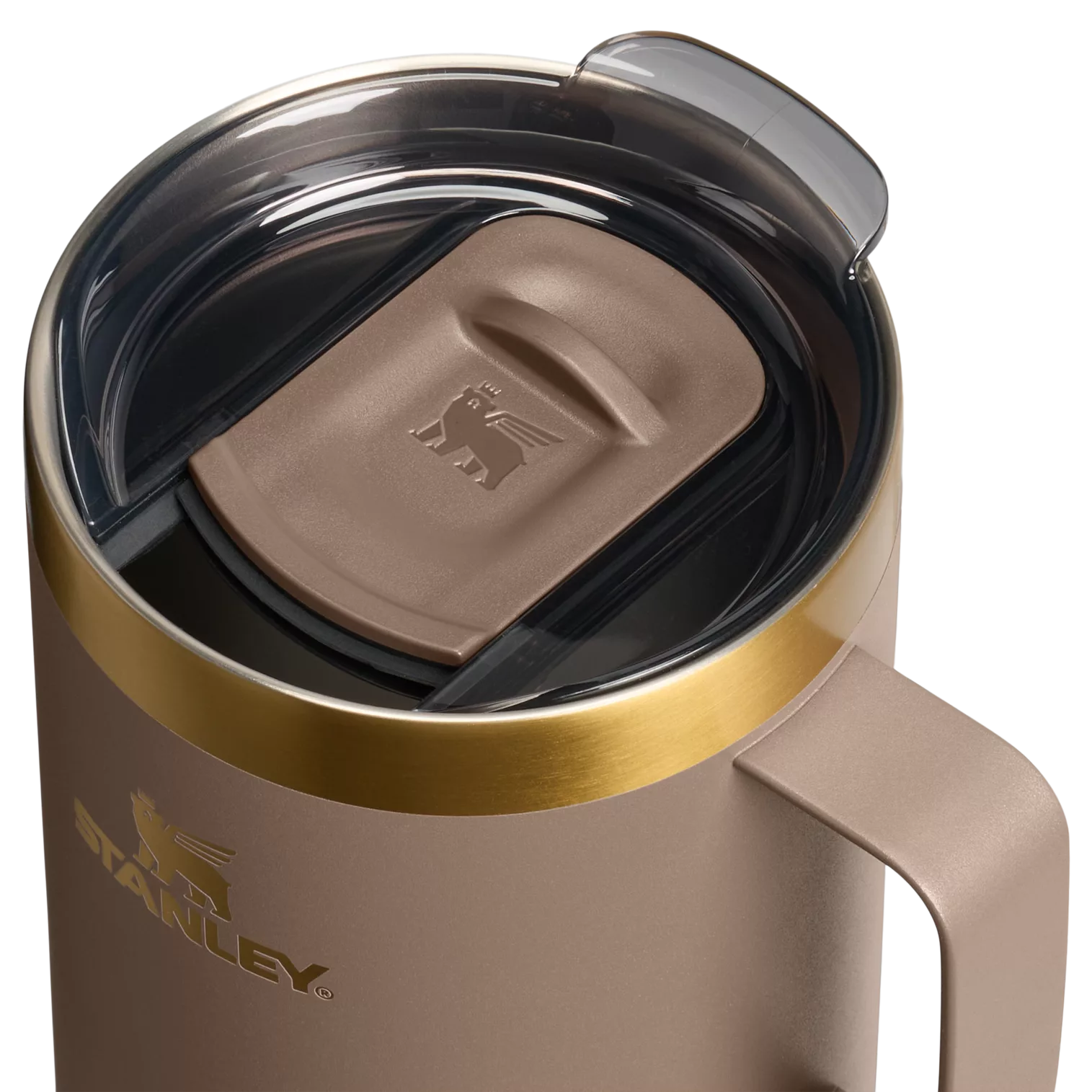 Stanley 24 OZ Everyday Camp Mug In Espresso Brown